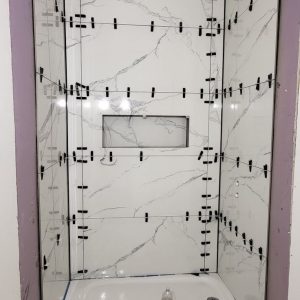 5×10 walk in shower reno